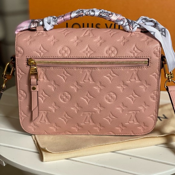 Authentic Empreinte Pochette Metis Rose Poudre - Picture 10 of 16